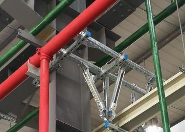 凤阳该抗震支架的整体式支吊架结构协调性好